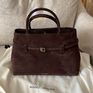 Manu Atelier Le Cambon 35 Suede Leather
Deep Brown